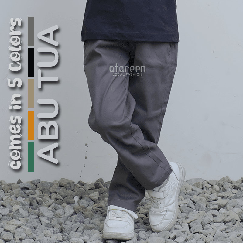 AFAREEN- Chino Long Pants Anak Celana Chinos Panjang Stretch Melar Chino Anak Pria Usia 1-10 Tahun